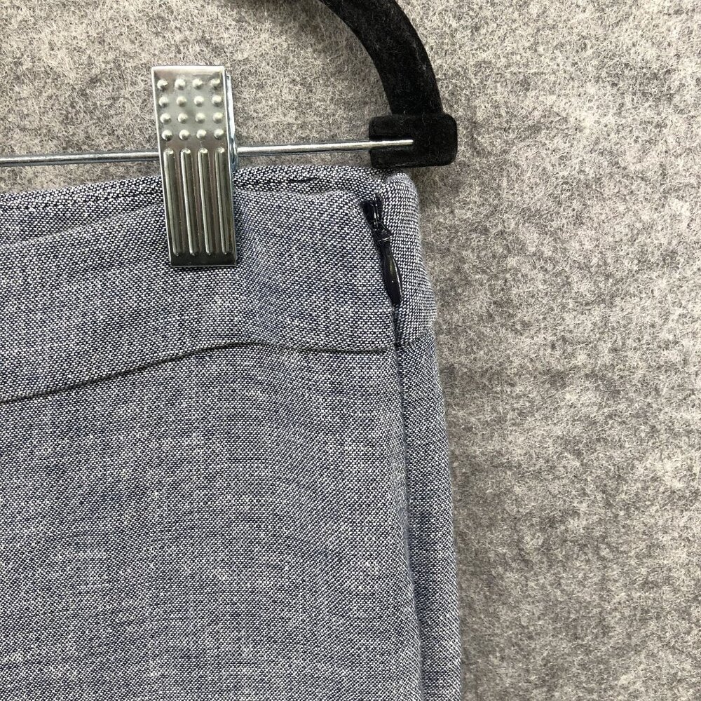 Talbots Chatham Ankle Pants Womens 10P Blue Slim Fit Stretch Knit Dress Pant - Picture 5 of 11